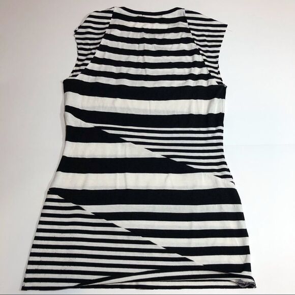 Bailey 44 Black and White Short Sleeve Top - Picture 4 of 7